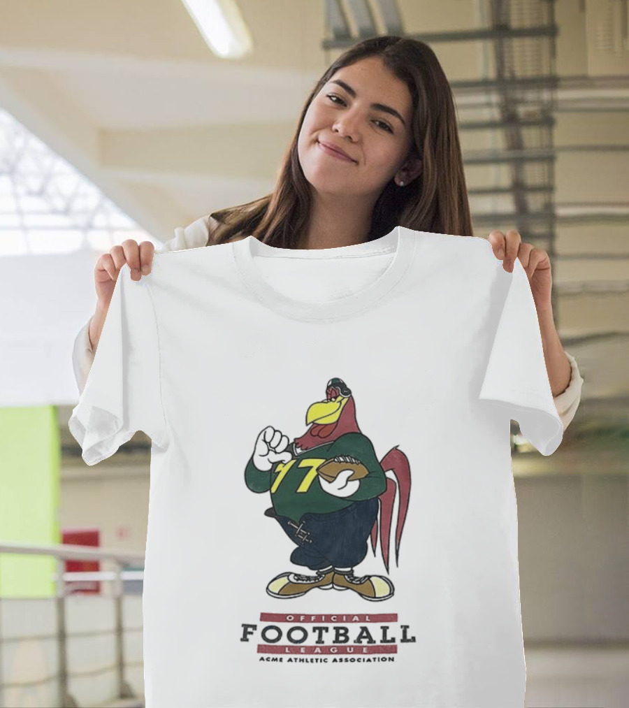 ACME Athletic Association Football League Rooster 77 T-Shirt