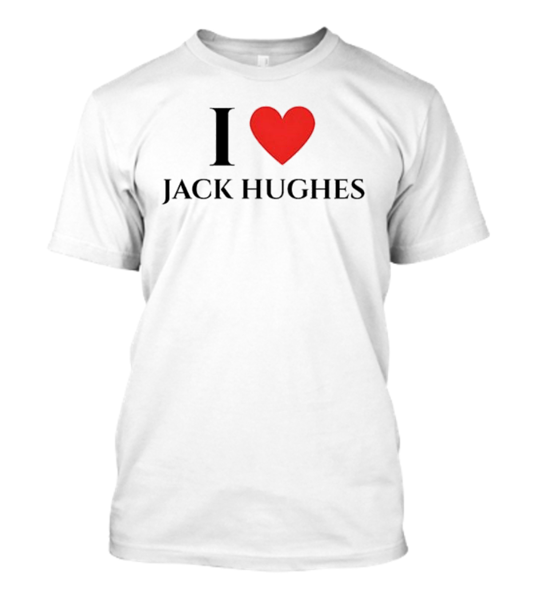 I Love Jack Hughes Y2K Vintage Style Jersey Fan Favorite T-Shirt