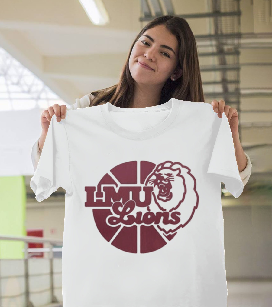 LMU Lions Basketball Throwback Night 2026 T-Shirt