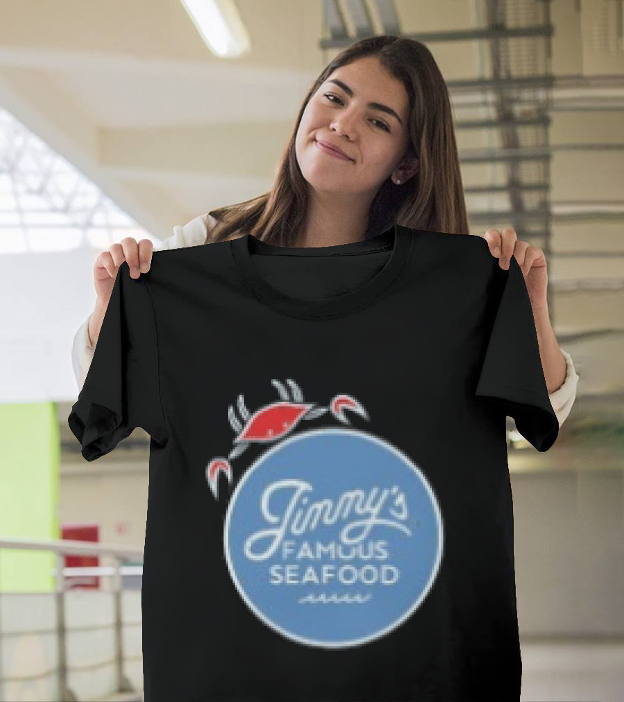 Jimmy's Famous Seafood Go Fuck Yourself Red Crab Circular Motif T-Shirt