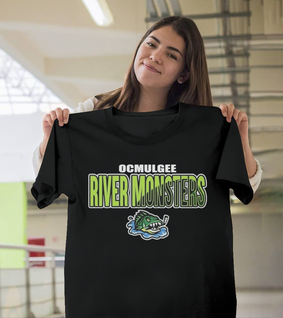 OCMULGEE RIVER MONSTERS Hockey Fish T-Shirt