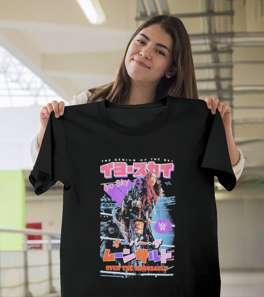 The Genius Of The Sky Iyo Sky Over The Moonsault WWE T-Shirt