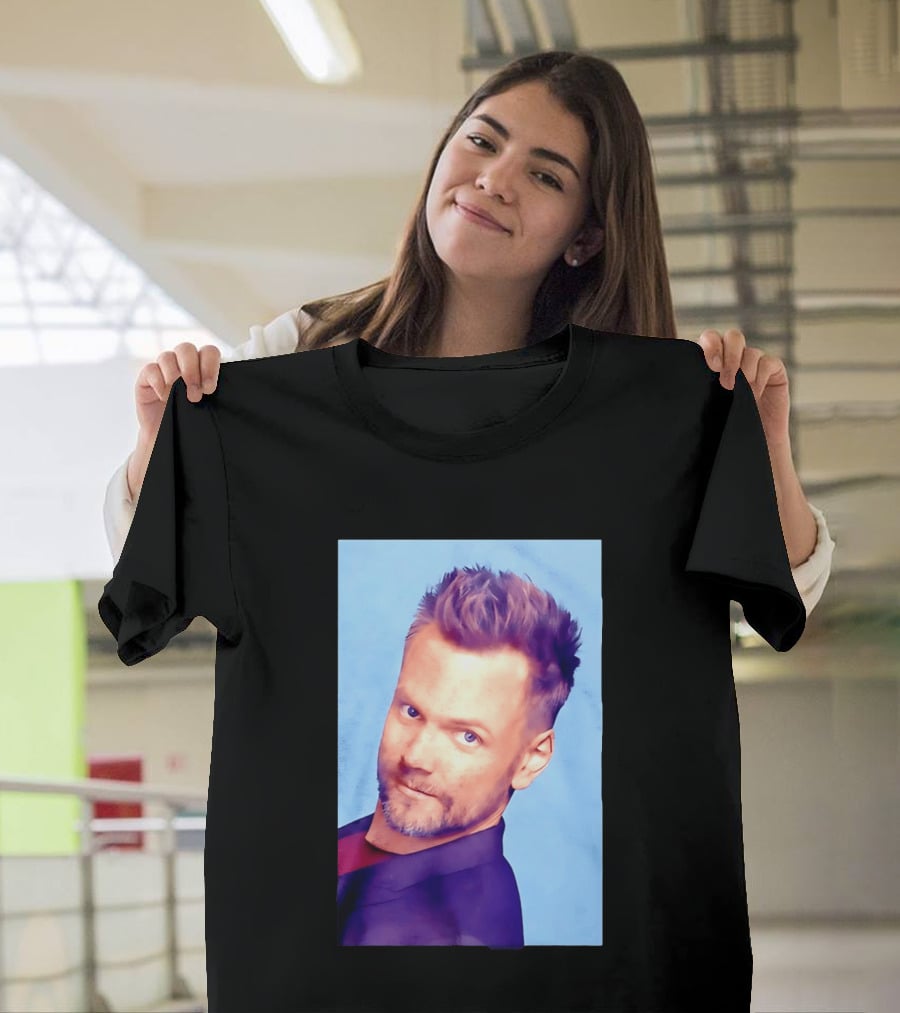 Joel McHale Blue T-Shirt