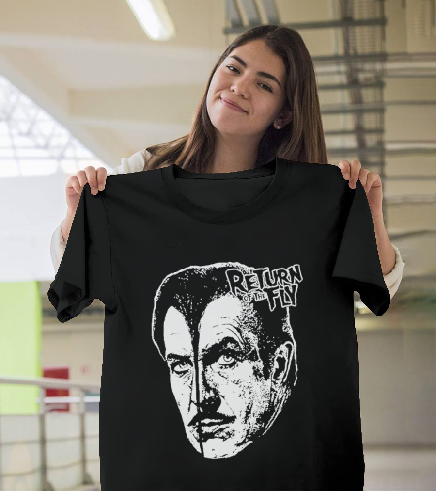 Return of the Fly Vintage Horror Face T-Shirt