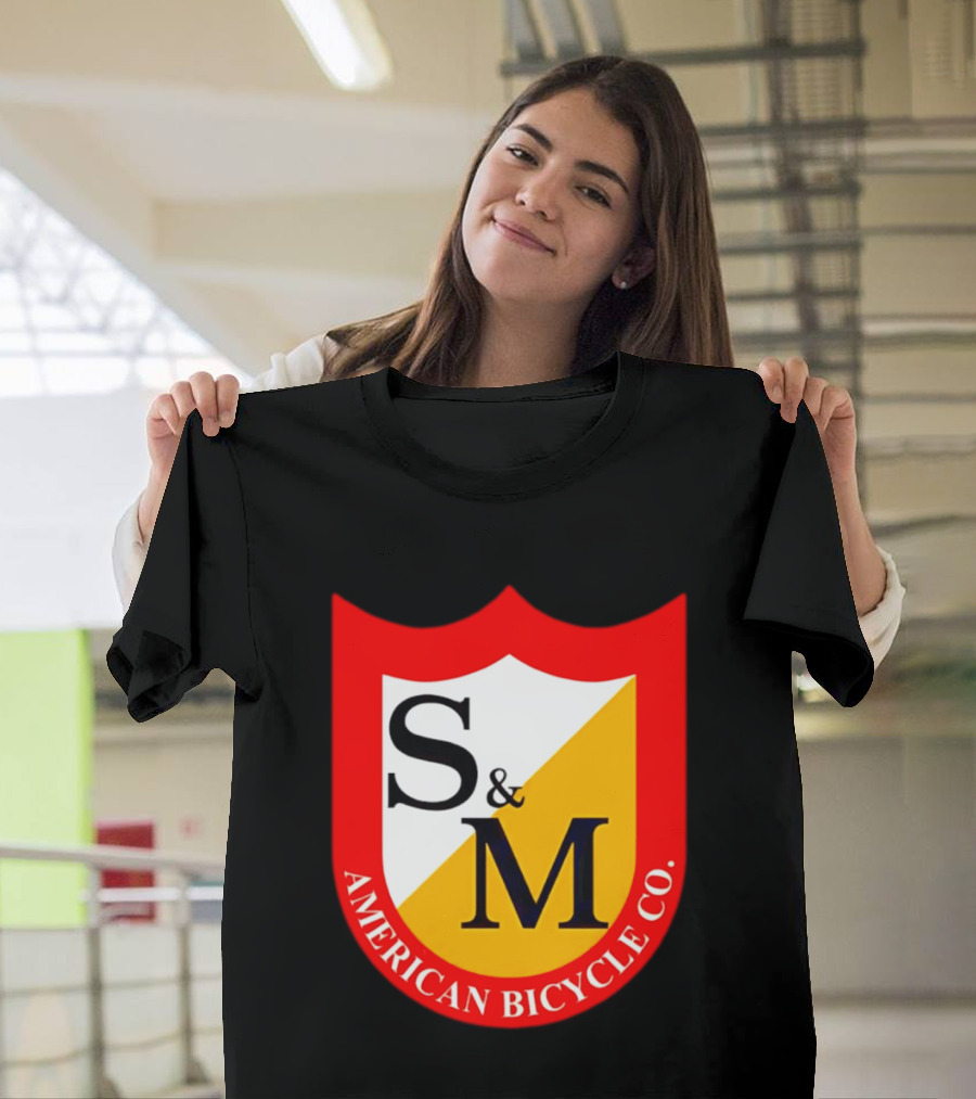 S&M American Bicycle Co Shield T-Shirt