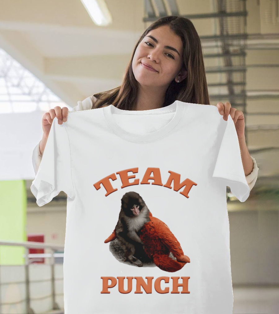 Team Punch Monkey 2026 Collage T-Shirt