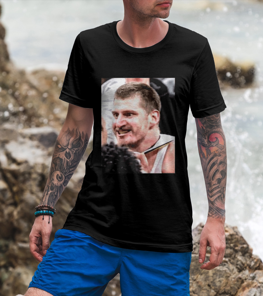 Jokic Confronts OKC After Lu Dort Foul Incident T-Shirt