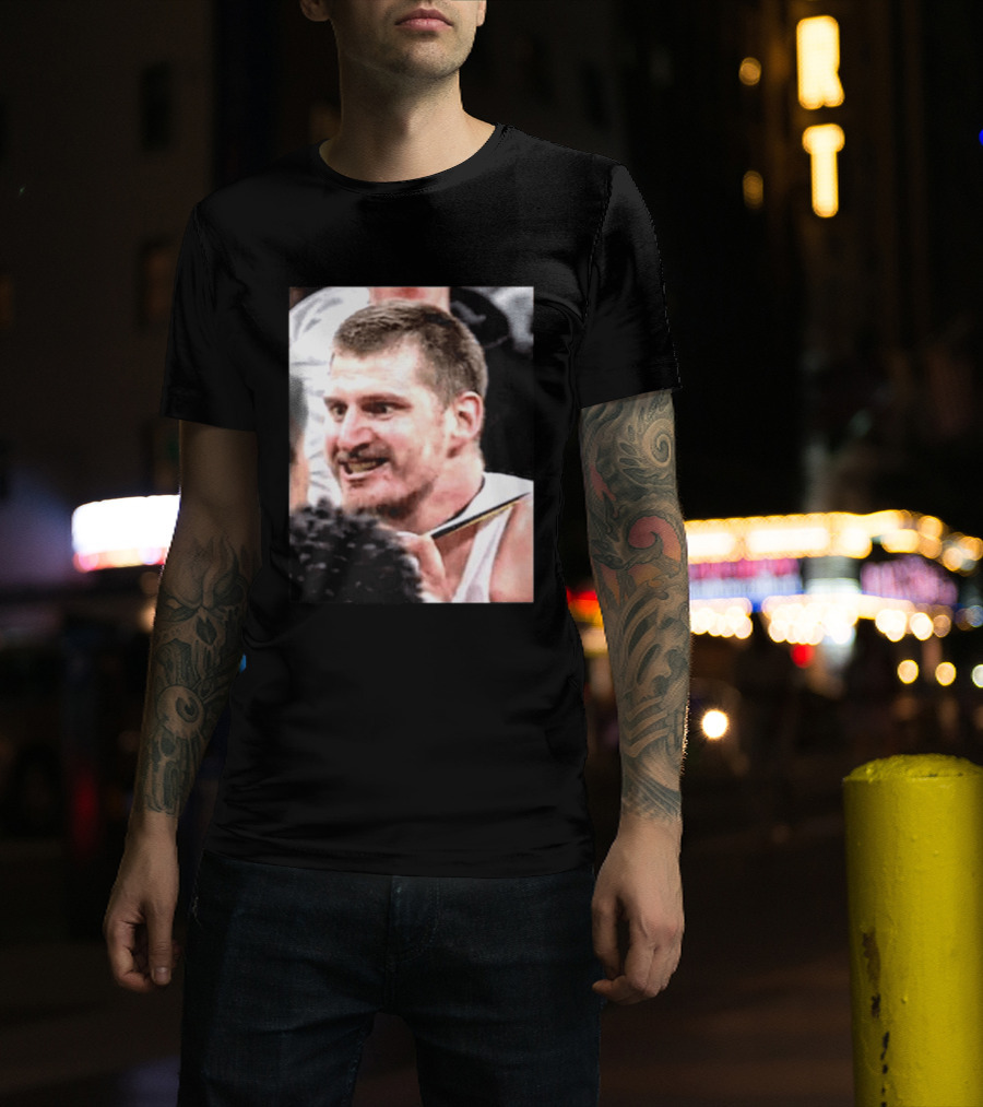Jokic Confronts OKC After Lu Dort Foul Incident T-Shirt