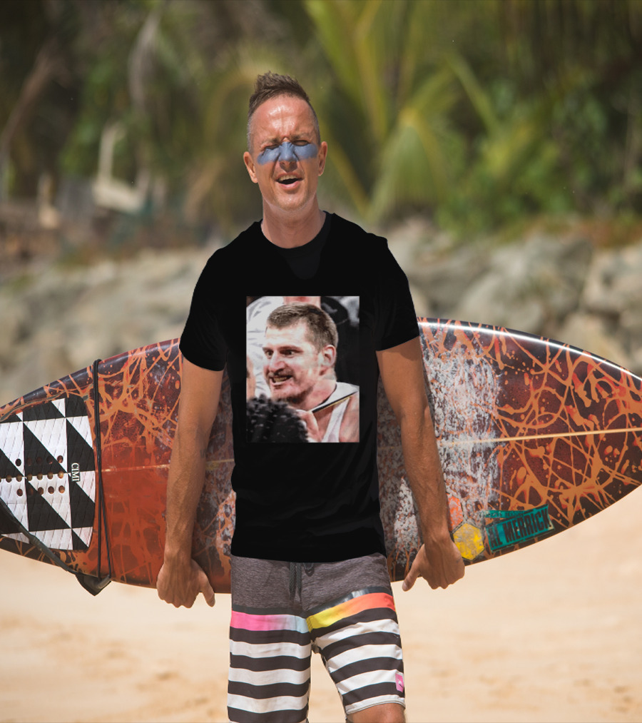 Jokic Confronts OKC After Lu Dort Foul Incident T-Shirt