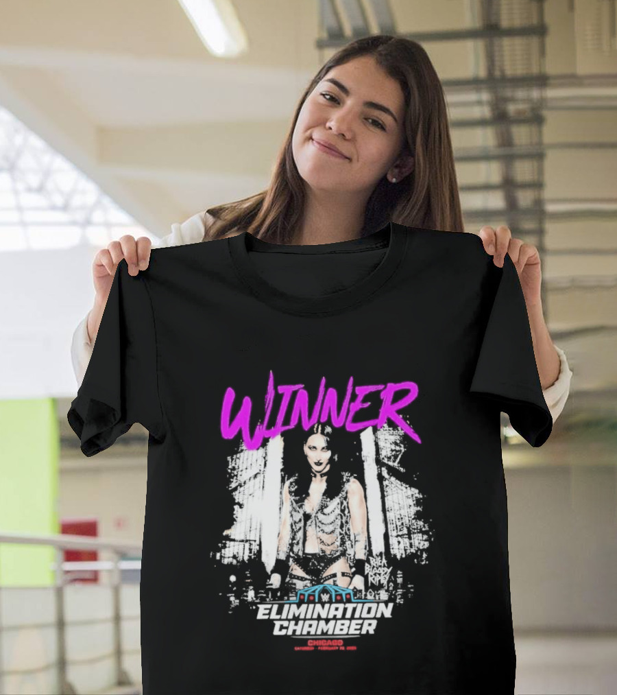 Rhea Ripley Elimination Chamber 2026 Winner Champion T-Shirt