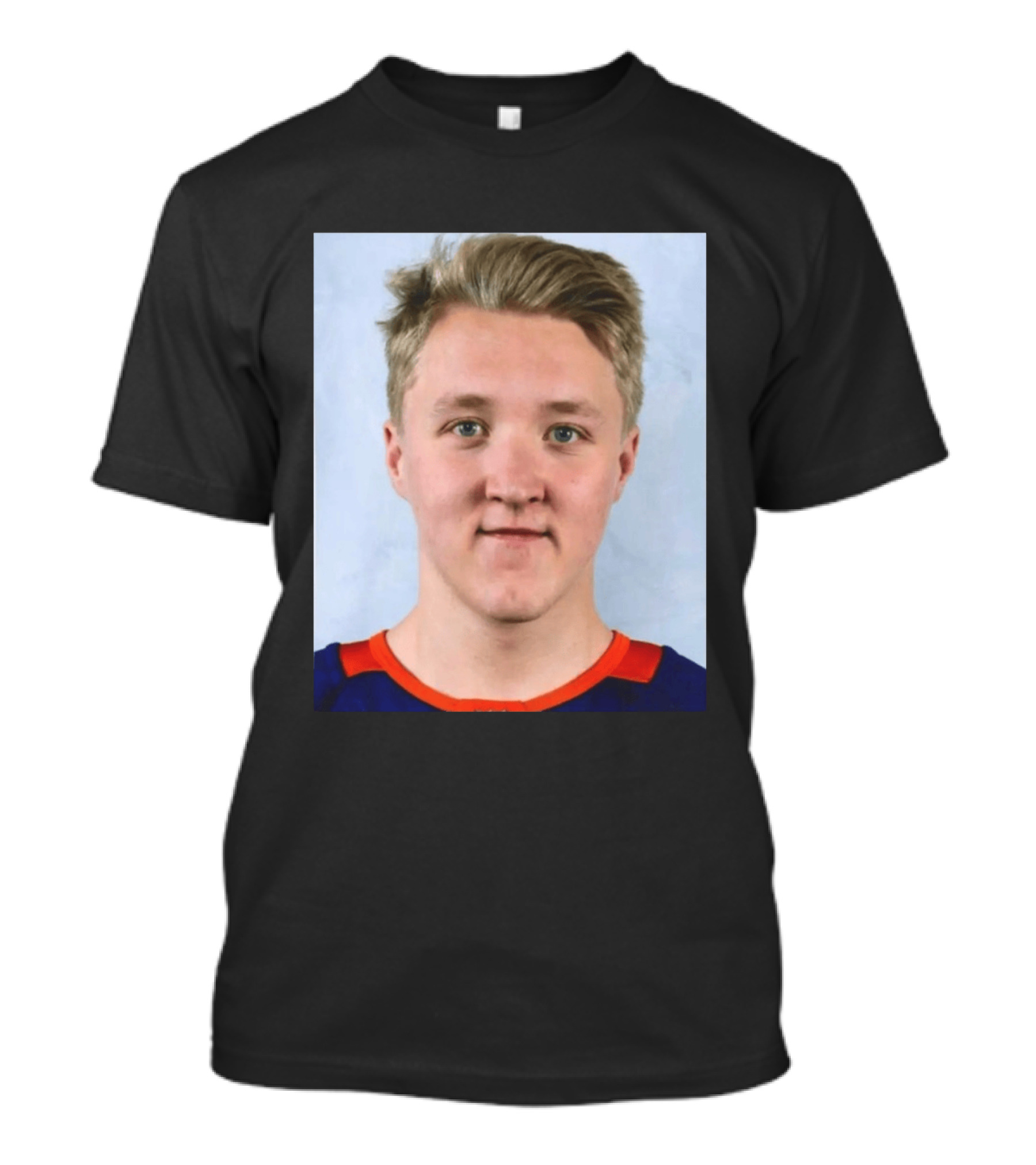 Simon Holmstrom New York Islanders Profile Player T-Shirt
