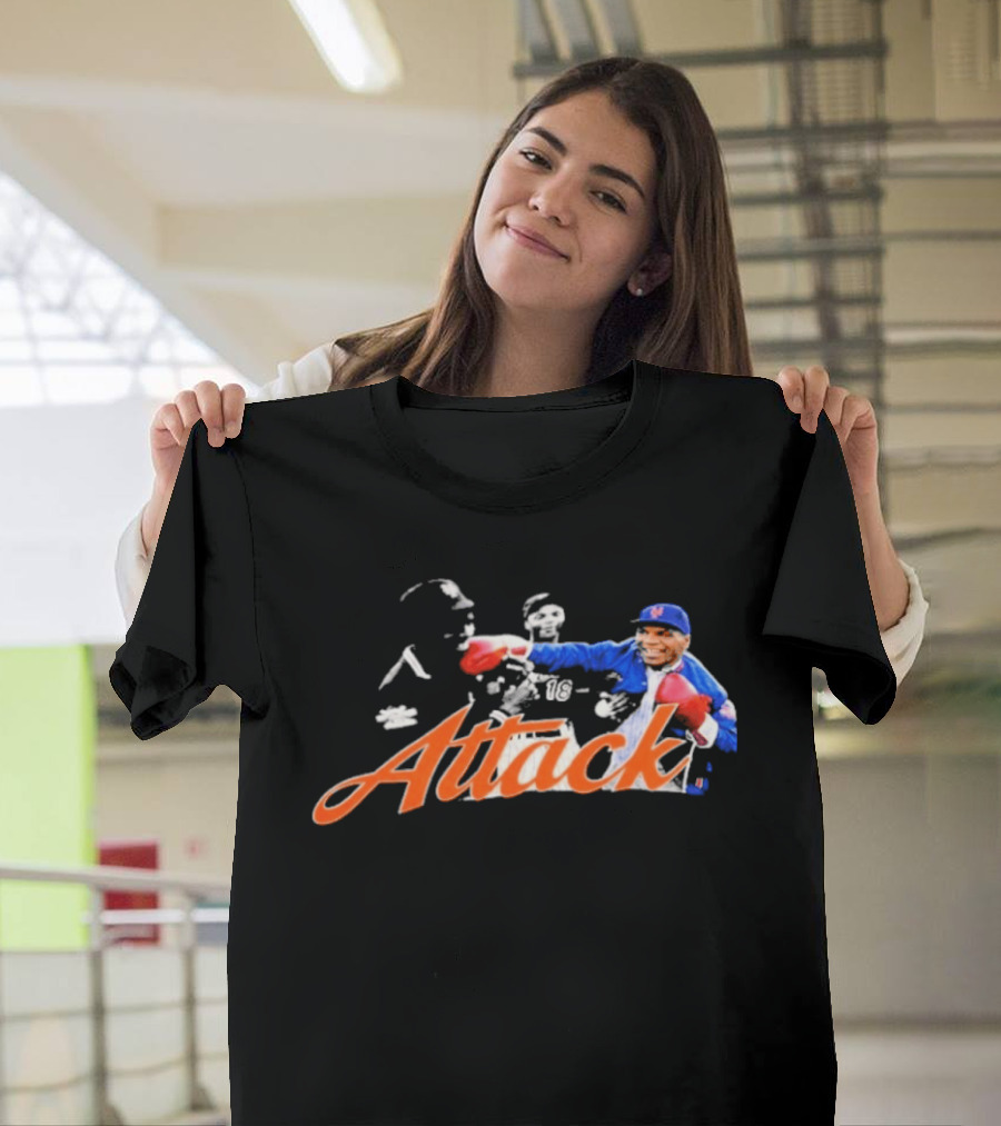 New York Mets Attack Relentlessly T-Shirt