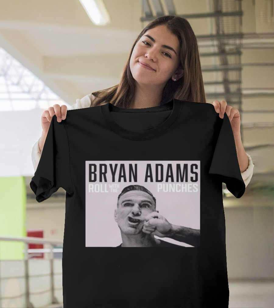 Bryan Adams Roll With The Punches Tour 2026 Dates T-Shirt
