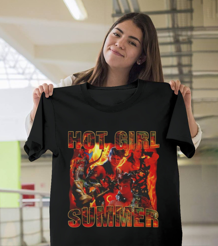 Karlach Hot Girl Summer Fiery Fantasy Adventure T-Shirt