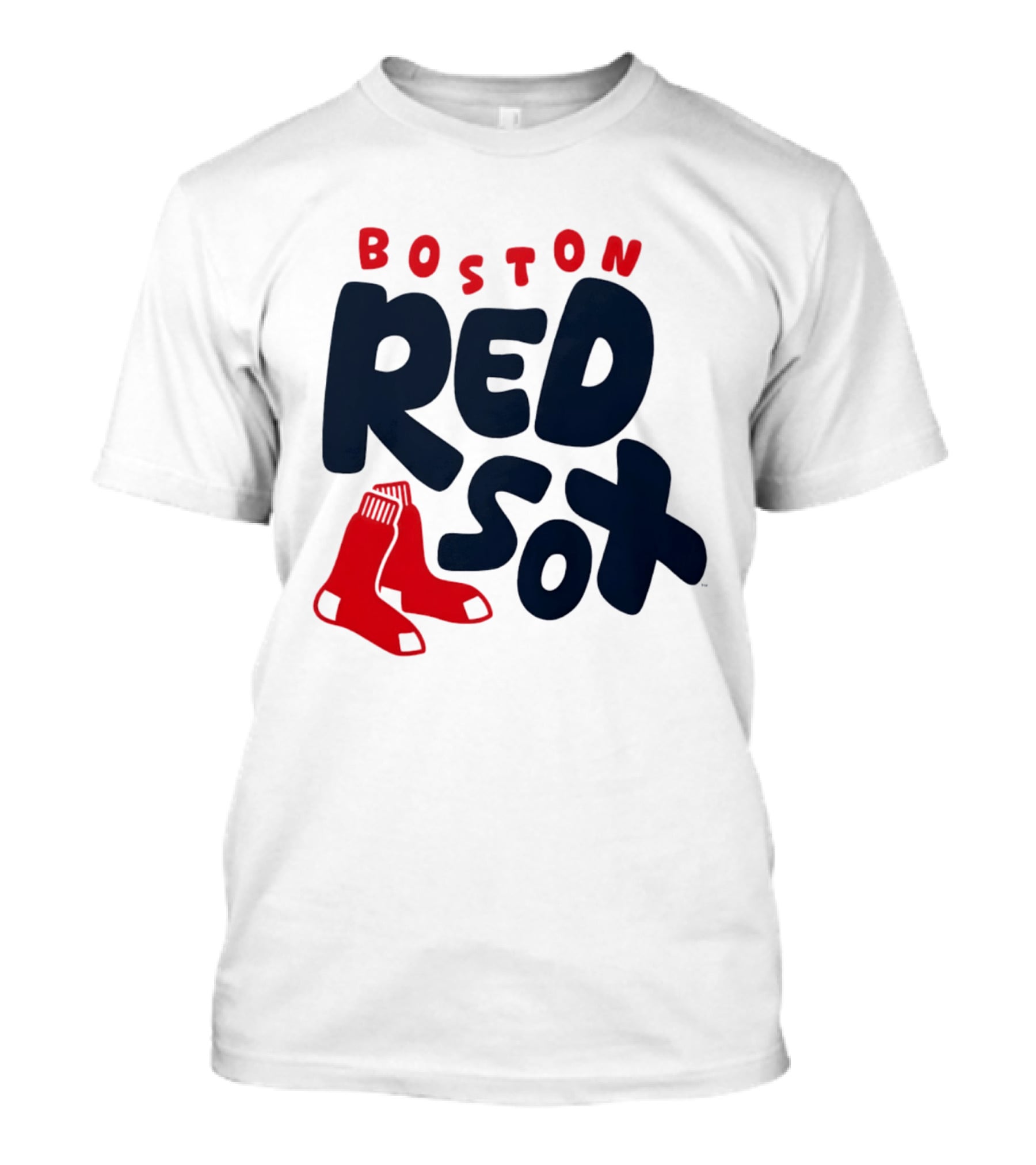 Boston Red Sox Bubble Crew Neck Baseball T-Shirt