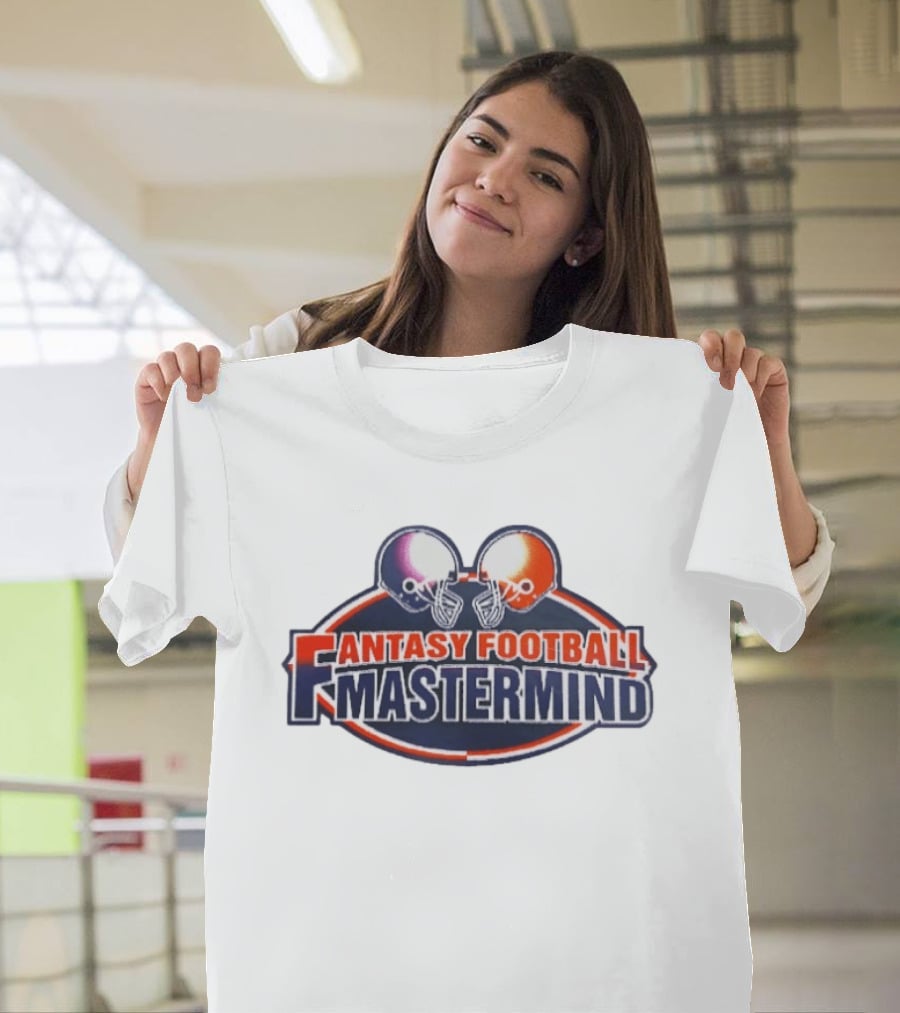 Fantasy Football Mastermind Helmet Faceoff NFL T-Shirt