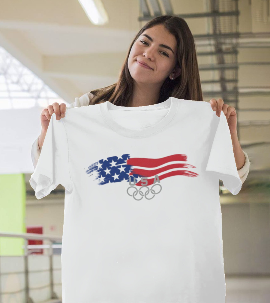 USA 2026 Winter Olympics Stars And Stripes T-Shirt