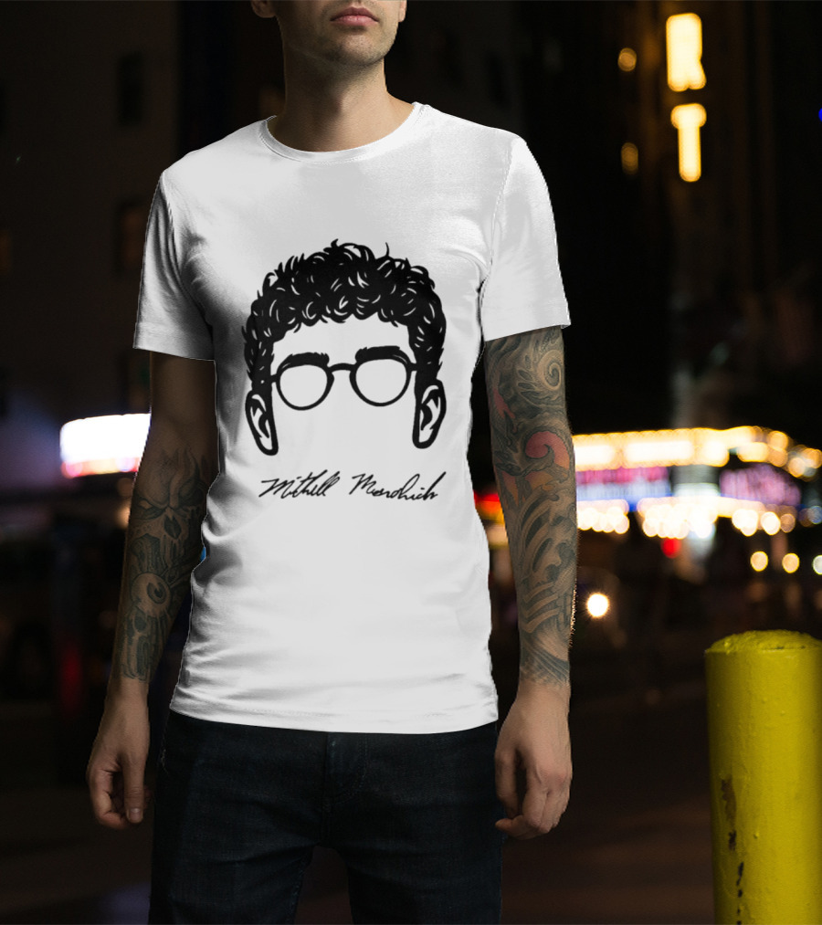 Mitchell Mesenbrink Glasses Hair Silhouette Cael Sanderson T-Shirt