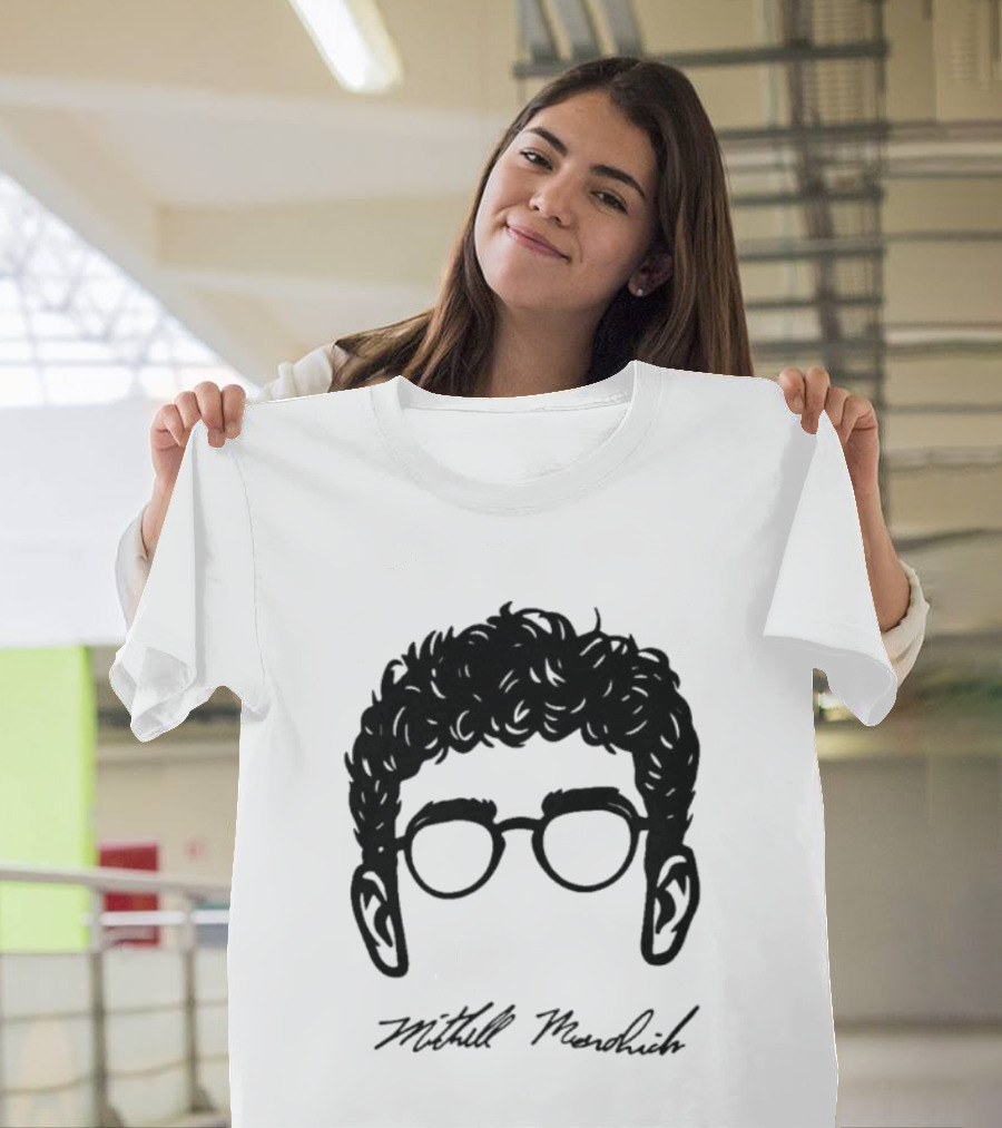 Mitchell Mesenbrink Glasses Hair Silhouette Cael Sanderson T-Shirt