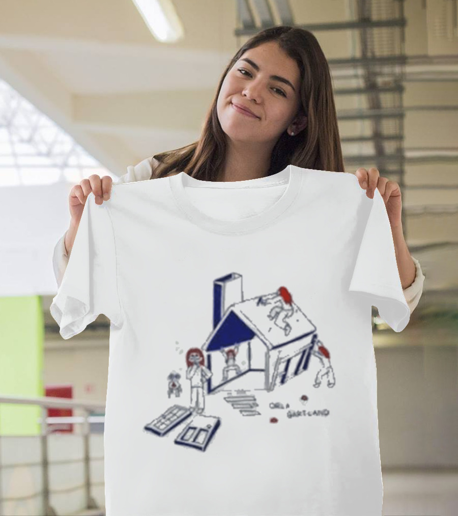 Orla Gartland A Work In Progress House Art Playful Red Haired Characters T-Shirt