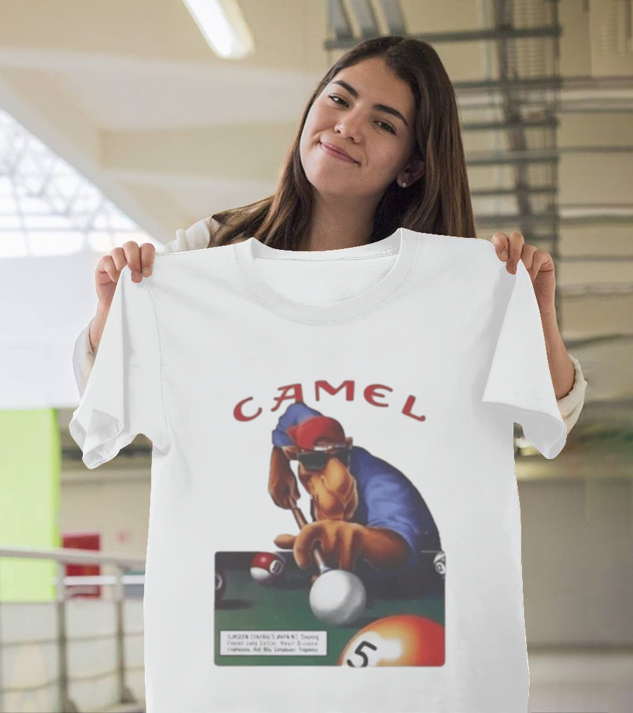 Camel 75th Birthday Joe Pool Player T-Shirt