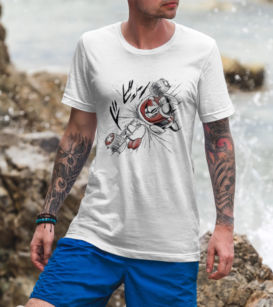 Smashin' Showdown Sumi Hammer Action Burst T-Shirt