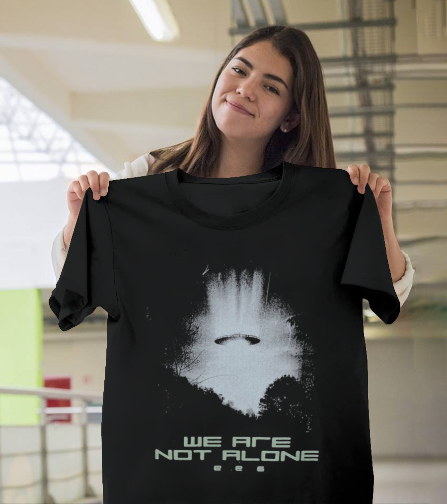 We Are Not Alone Alien Knit 1886 T-Shirt
