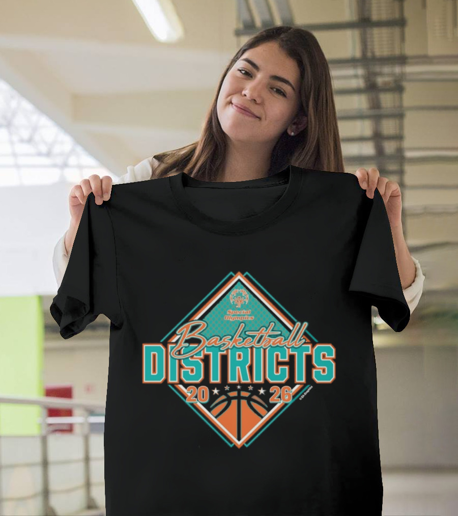 Special Olympics 2026 Basketball Districts T-Shirt