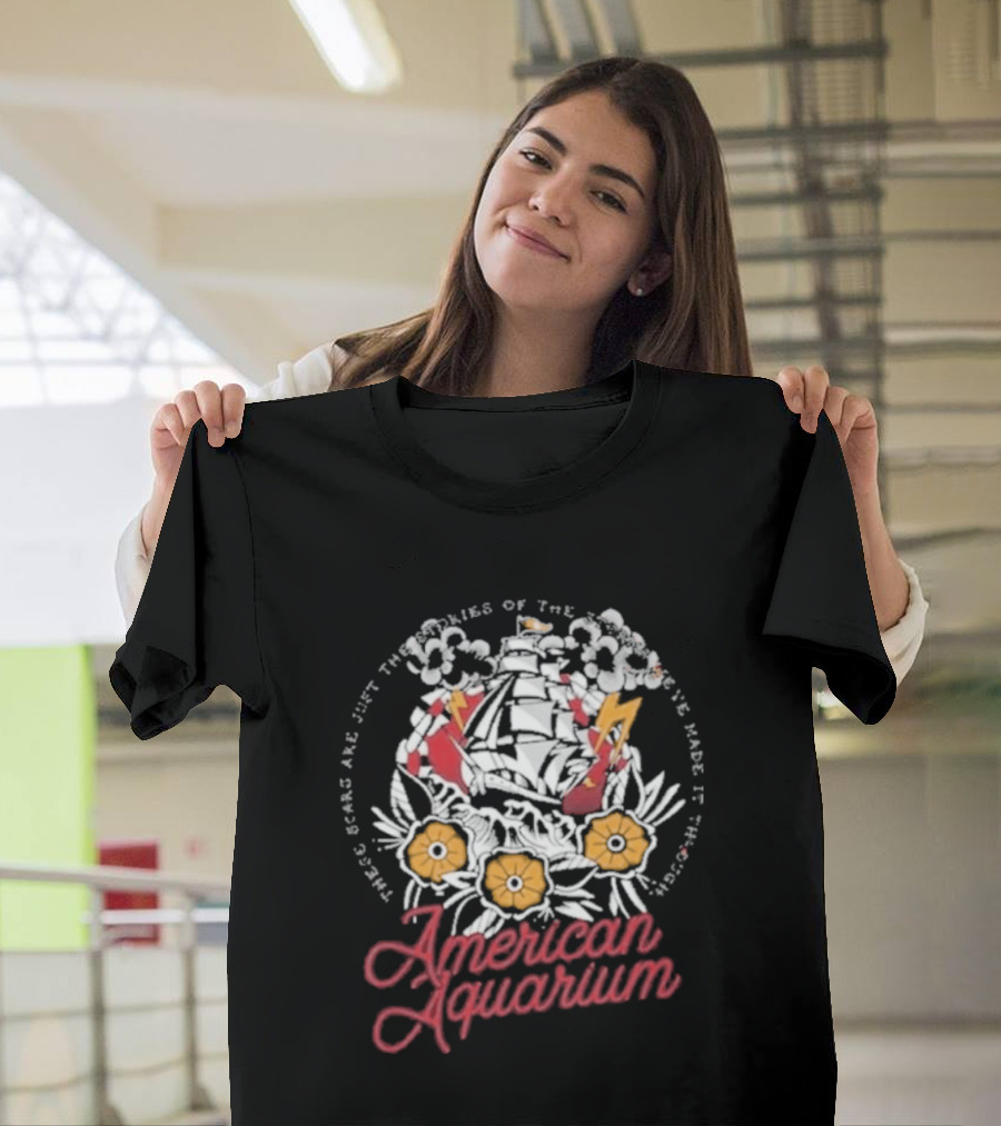 American Aquarium Hope Floats Sinking Ship Roses Make It Through T-Shirt