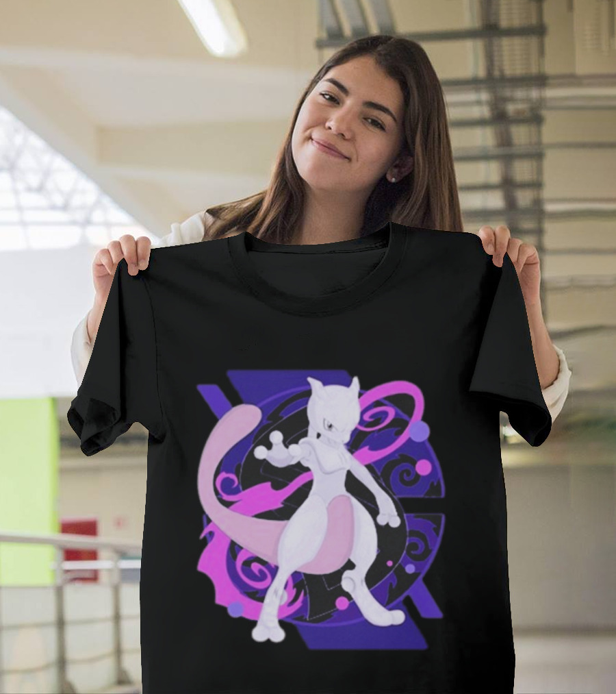 Mewtwo Pokemon Go Fest 2026 Psychedelic T-Shirt