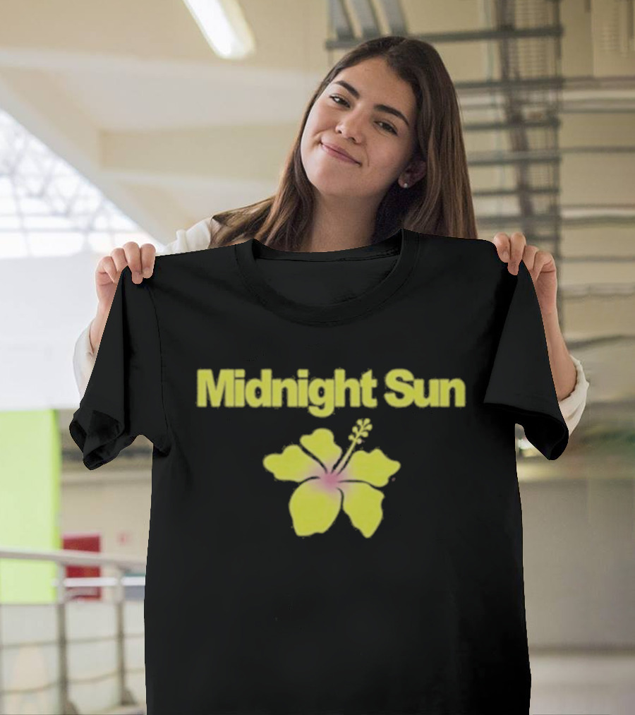 Zara Larsson Hibiscus Midnight Sun T-Shirt