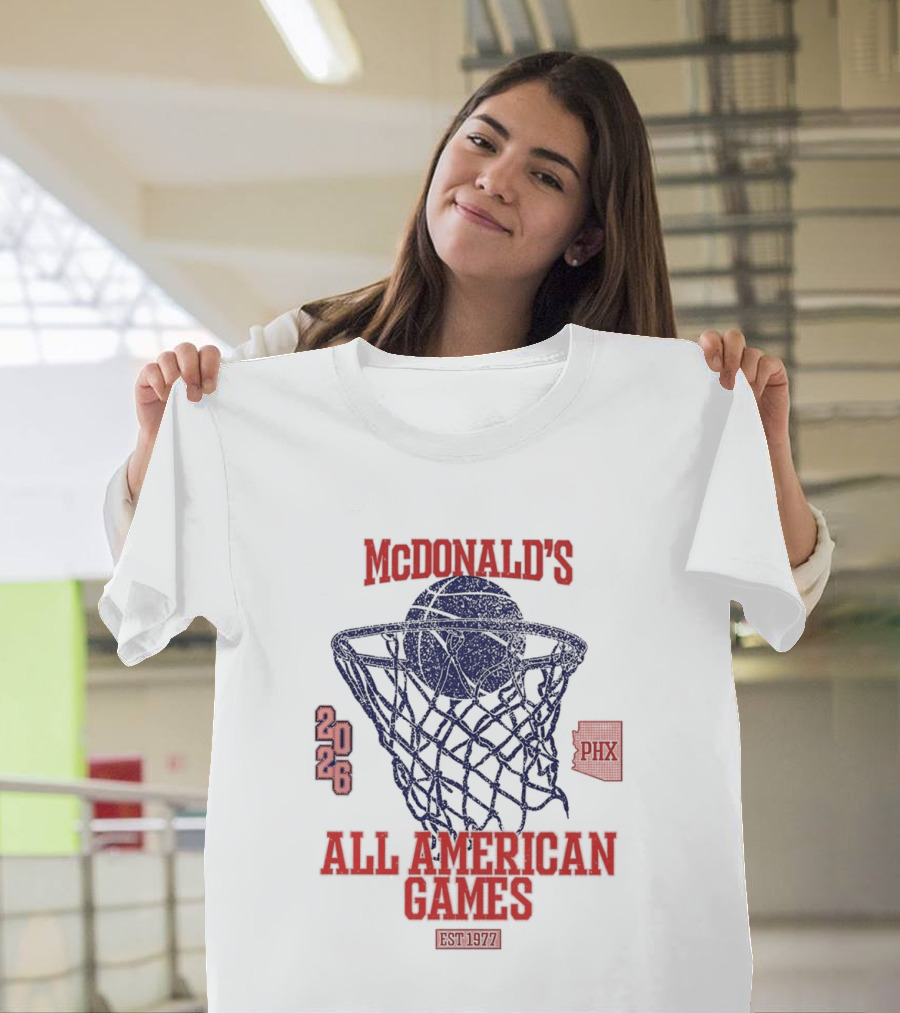 McDonald's All American Games 2026 Phoenix Basketball Event T-Shirt