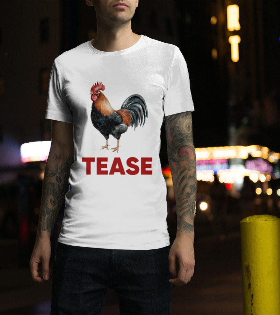 Miki Izumi Tease Rooster Chicken T-Shirt
