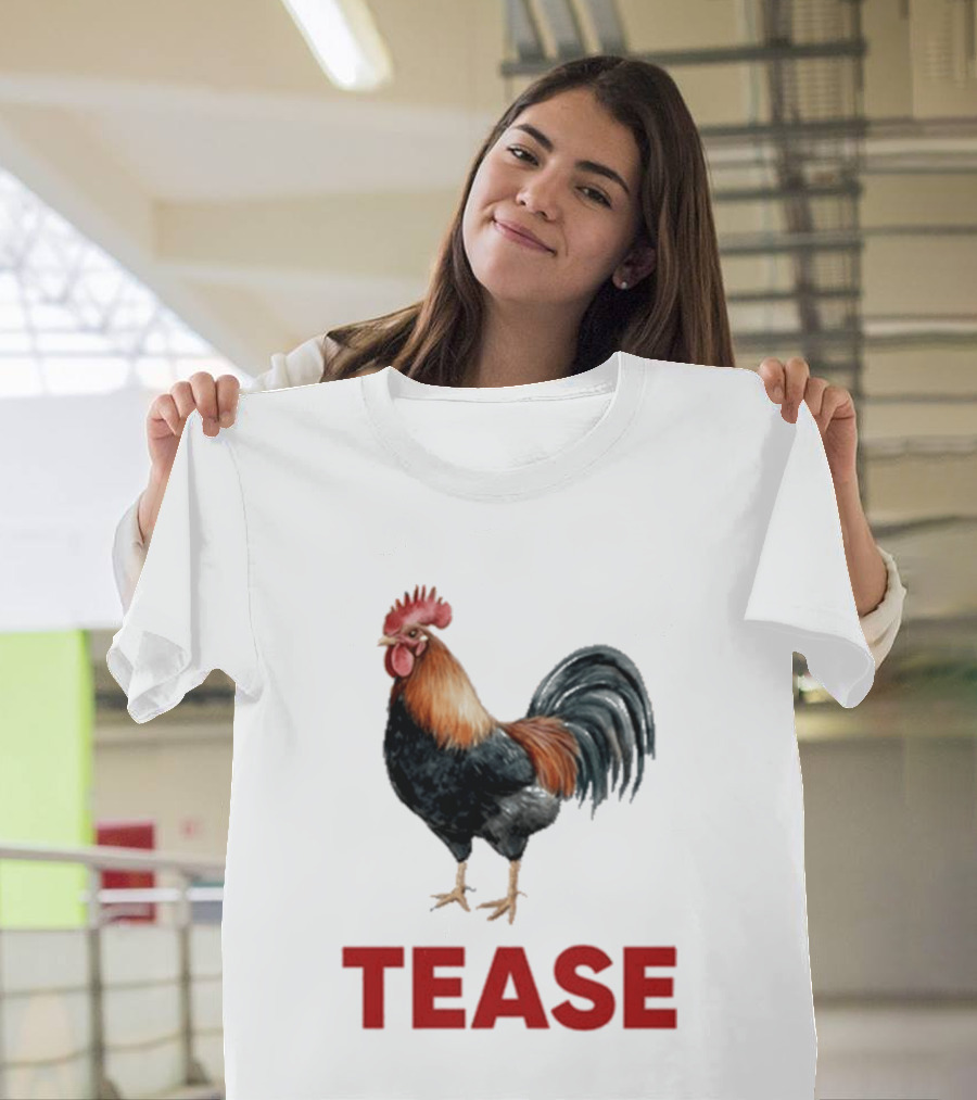 Miki Izumi Tease Rooster Chicken T-Shirt
