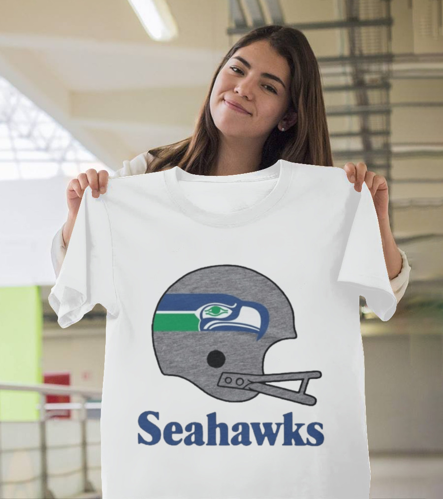 Seattle Seahawks Helmet Seahawks T-Shirt