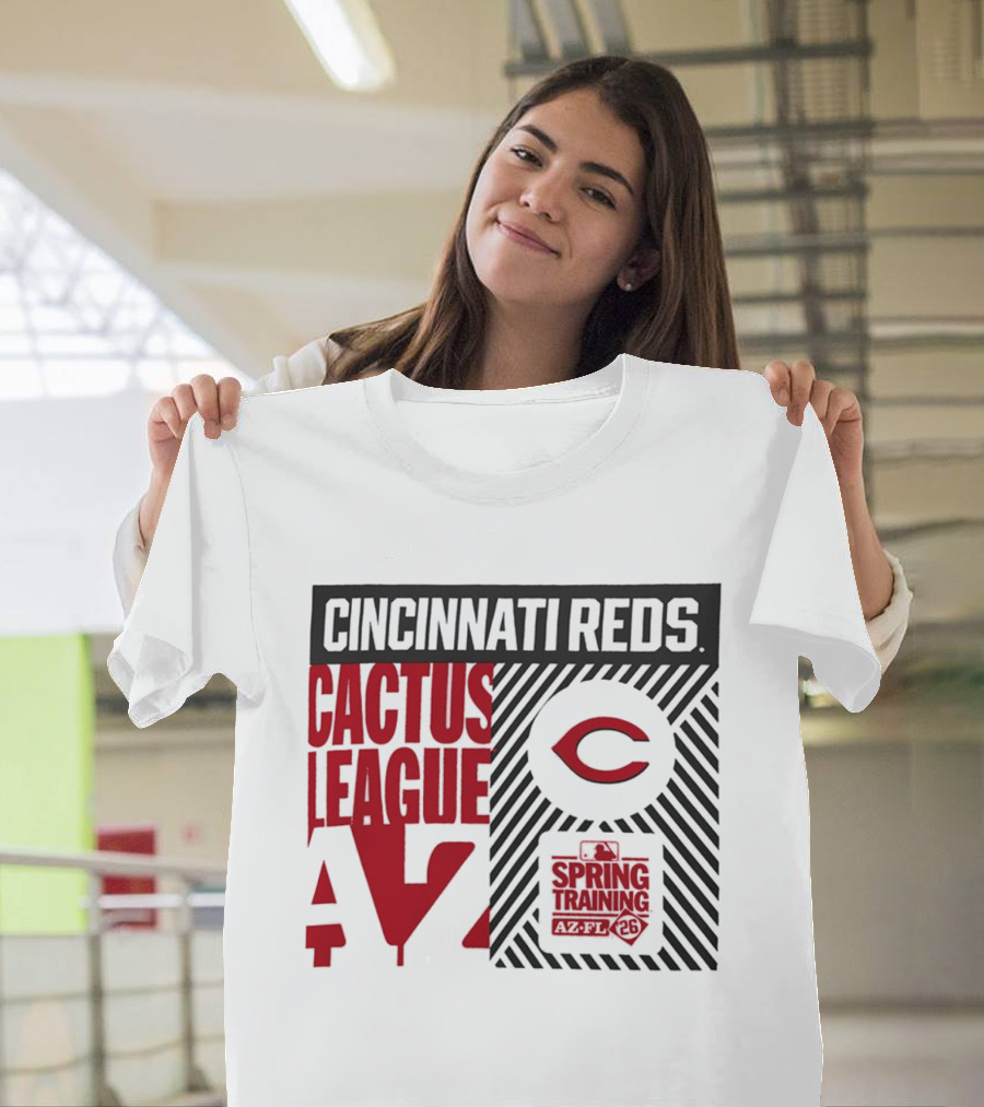 Cincinnati Reds Cactus League AZ 2026 Spring Training T-Shirt