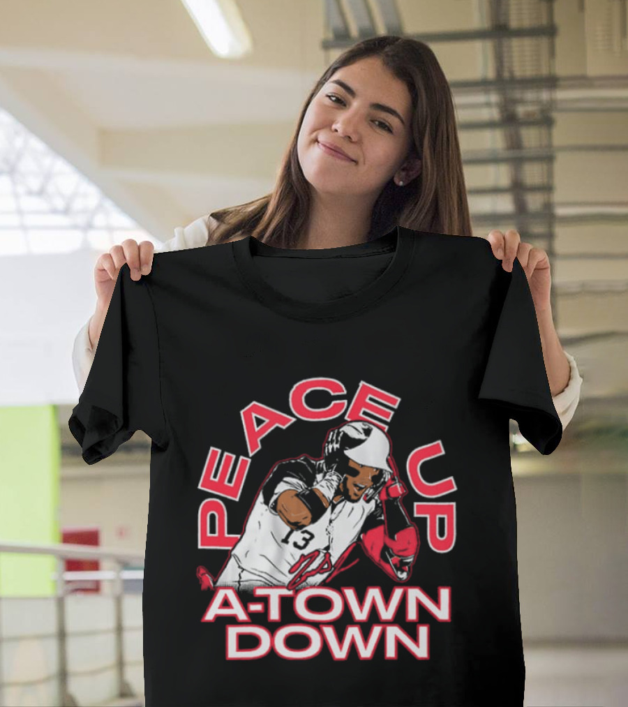 Ronald Acuna Jr Peace Up A Town Down T-Shirt