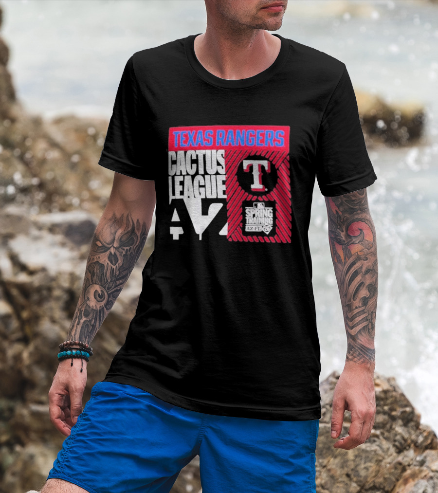 Texas Rangers Cactus League AZ Spring Training 2026 T-Shirt