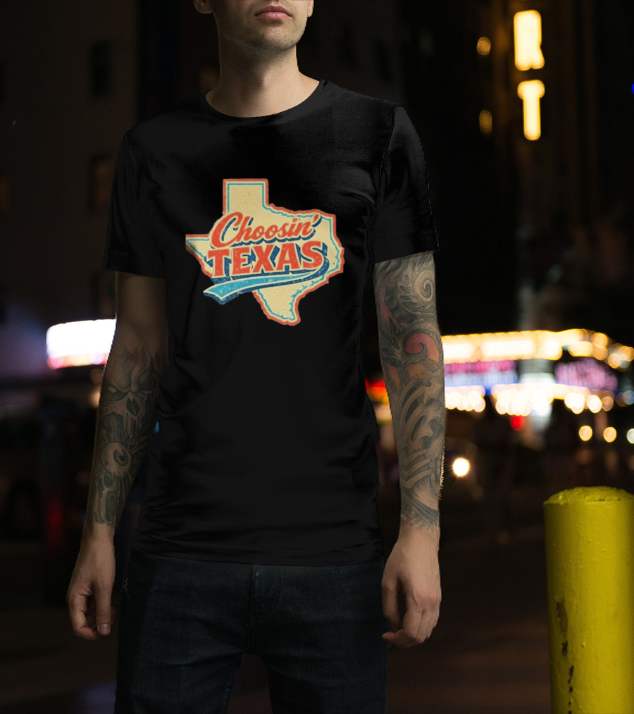Choosin' Texas Map T-Shirt