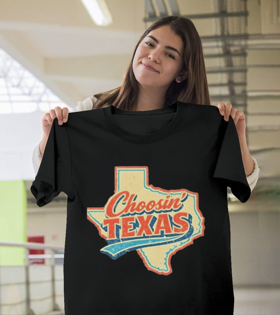 Choosin' Texas Map T-Shirt