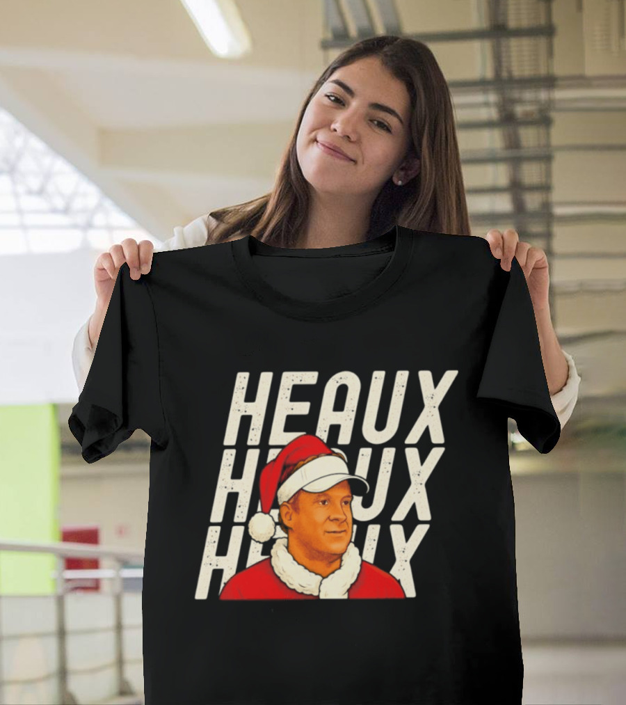 HEAUX HEAUX HEAUX Lane Kiffin Santa Hat T-Shirt