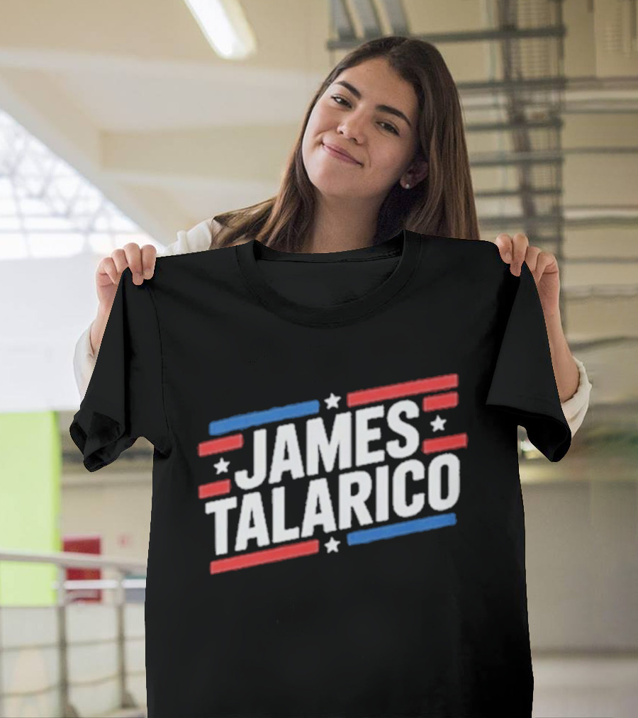 James Talarico Texas Political Red White Blue Campaign T-Shirt