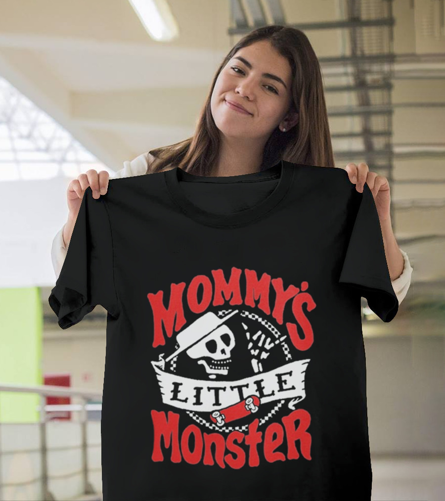 Social Distortion Mommy's Little Monster Skull Skeleton Rockabilly T-Shirt
