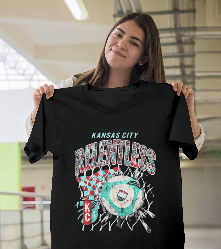 Kansas City Relentless KC Current Made Mobb Soccer Chainlink T-Shirt