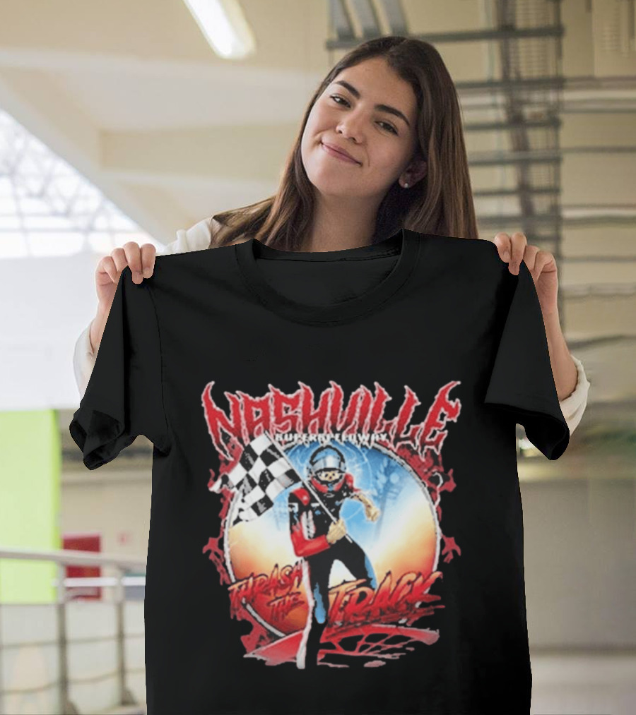Nashville Superspeedway NSS Thrash The Track Racing Championship T-Shirt