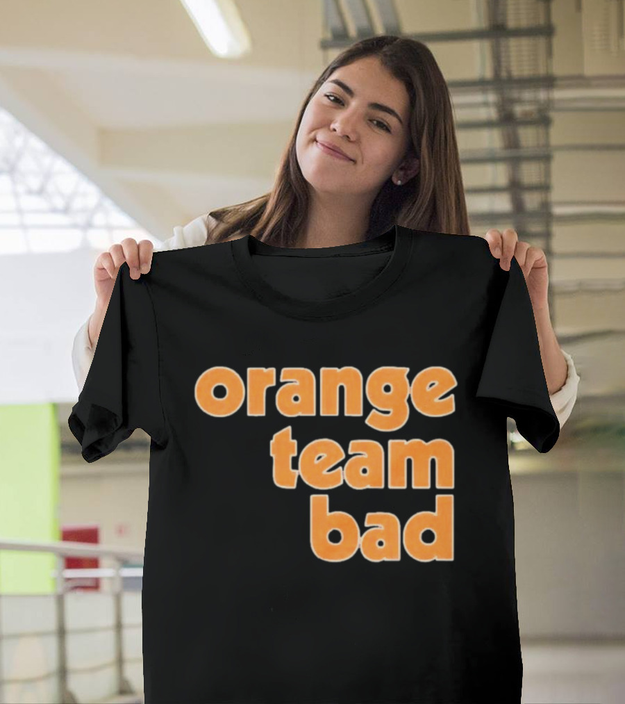 Orange Team Bad Houston Astros Navy Blue Ships Free T-Shirt