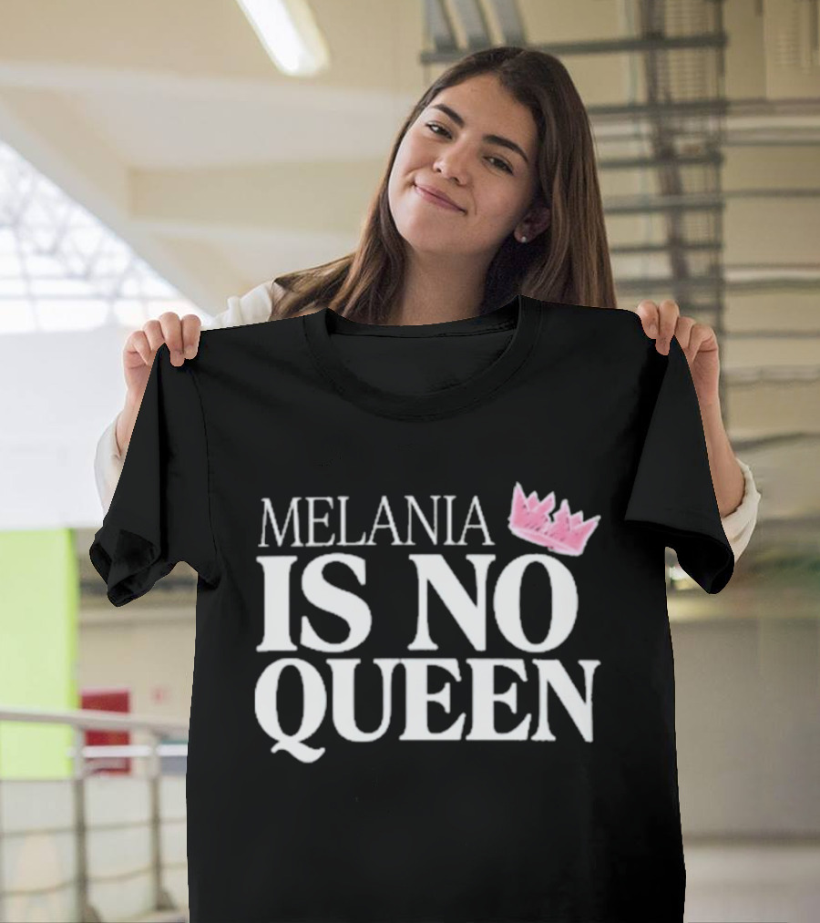 The Warning With Steve Schmidt Melania Is No Queen Pink Crown T-Shirt