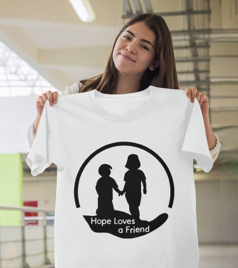 Andrew Cha Cha Real Smooth Hope Loves A Friend Twin T-Shirt