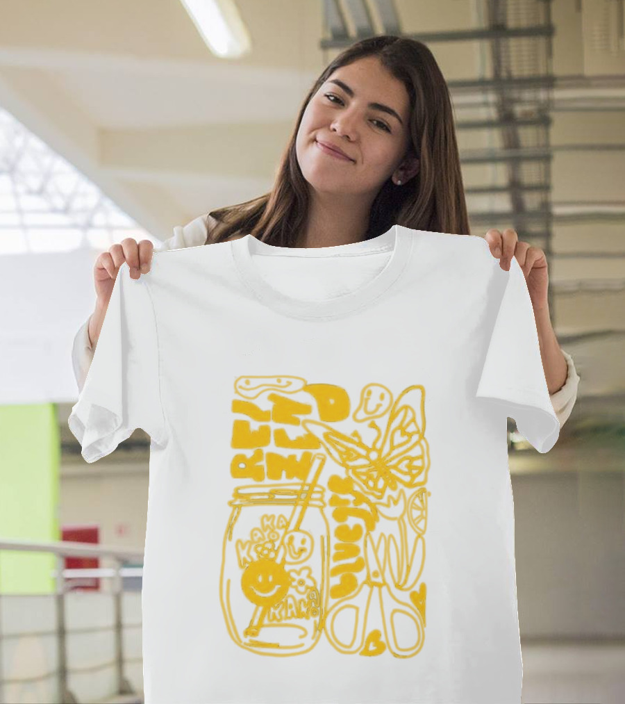 Jessie Kakao Read Dream Nothing Summer Butterfly Sunshine T-Shirt