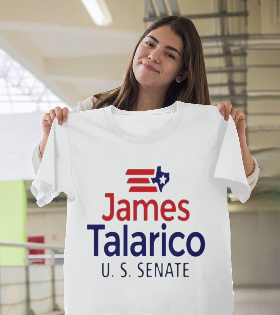 Plaintext James Talarico U.S. Senate Texas 2026 Campaign T-Shirt